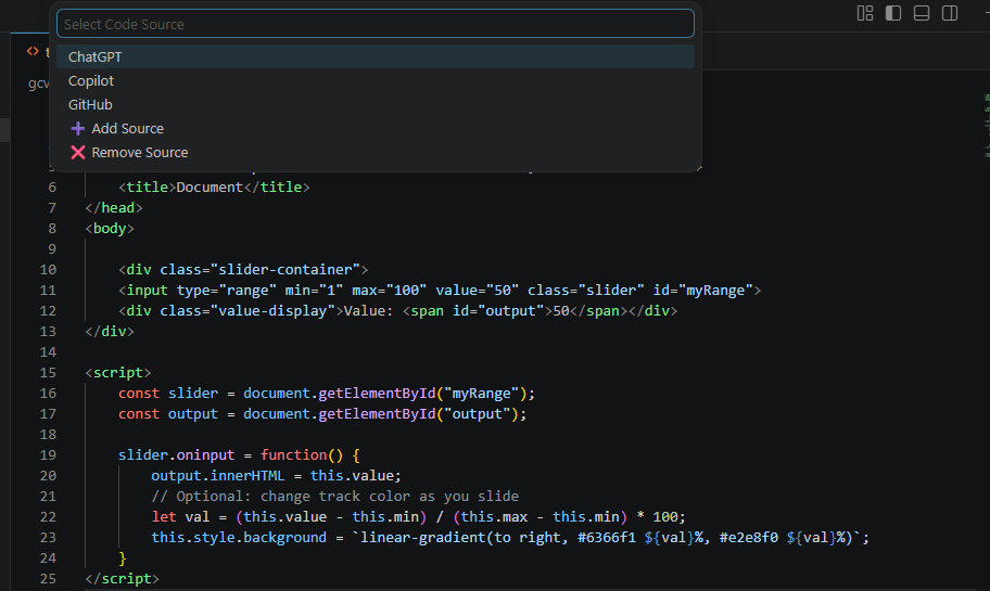 Code Highlighting